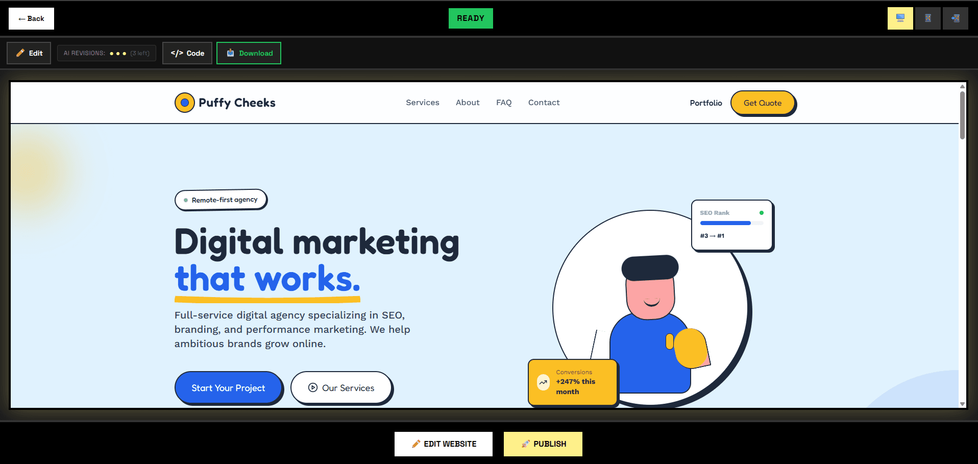 Website Editor